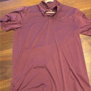 Ariat Men's Burgundy Polo Shirt